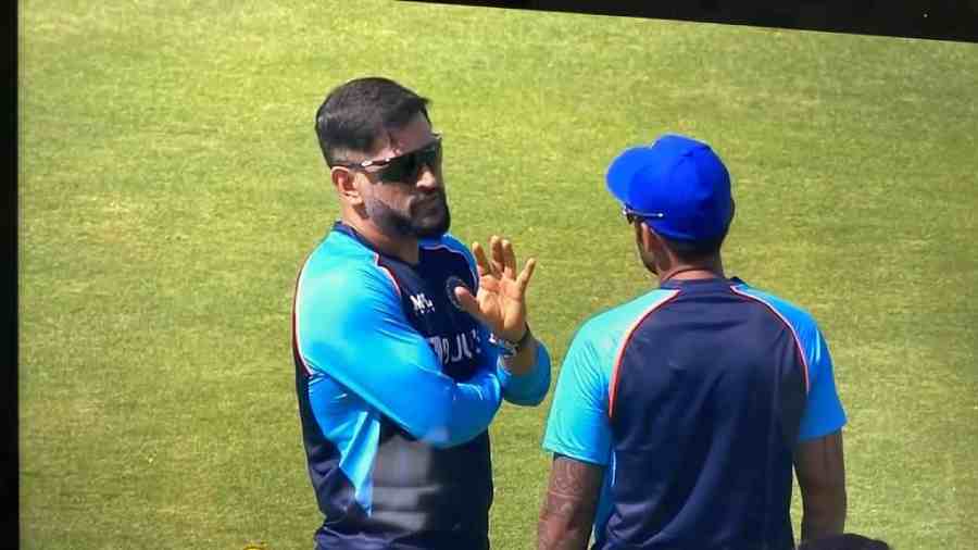 Giving Mahendra Singh Dhoni a patient hearing
