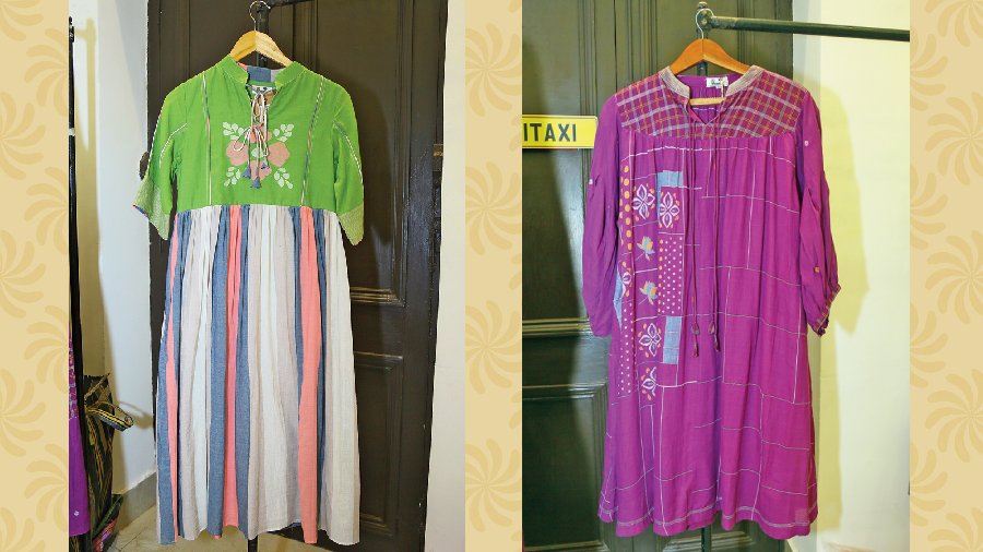 Indo-Western dresses by Bhomra