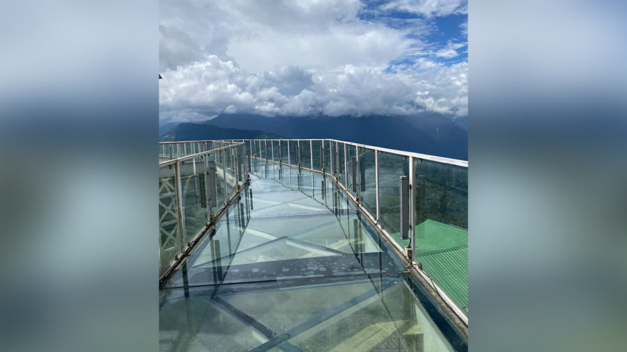 Located within the same premises as the Chenrezig statue is also India’s first glass skywalk. Here, zen meets adventure. But stepping out on the skywalk is not for the faint-hearted. If you end up on the trail and the see-through glass floor makes you queasy, do not look down and instead, focus on the enchanting views of the lush green hills all around. Click a few pictures and soak in the unique experience