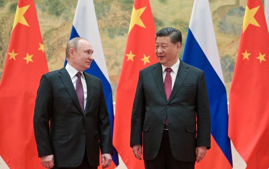 A meeting between the Russian president, Vladimir Putin, and his Chinese counterpart, Xi Jinping, marked their first face-to-face interaction since the start of Moscow’s war in Ukraine. 