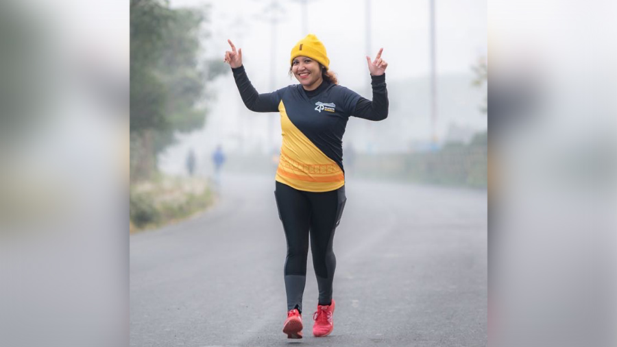 Rupa feels that running should be seen less as a sport and more as a lifestyle choice