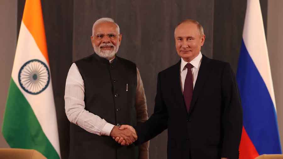 Modi slams war in talks with Putin