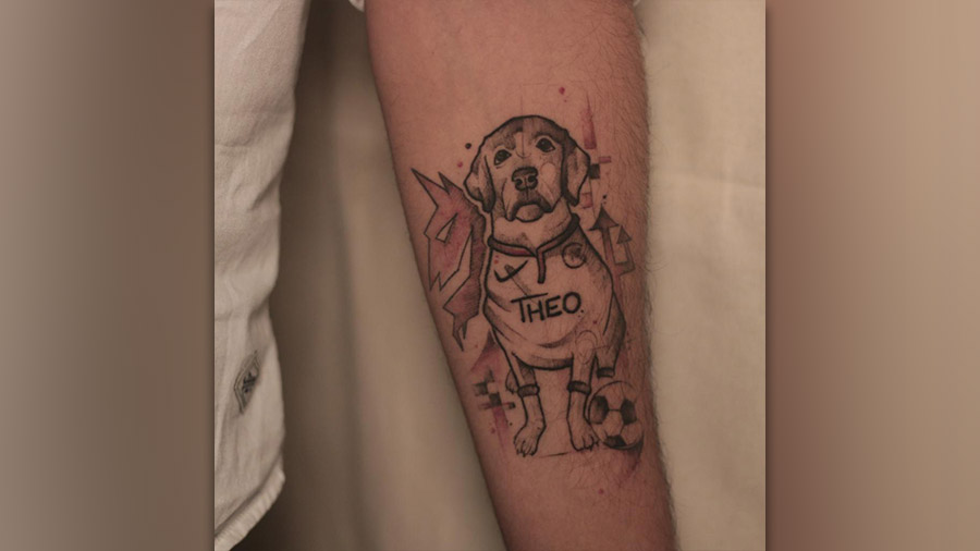 Pet-related tattoos have been popular post-pandemic.