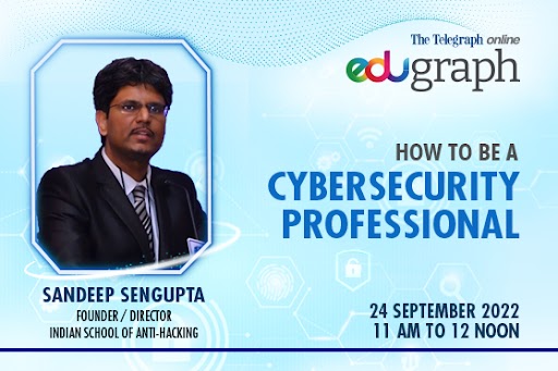 Mr Sandeep Sengupta, founder and director of the Indian School of Anti- Hacking