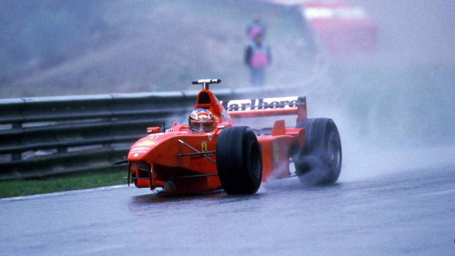 A still from Schumacher.