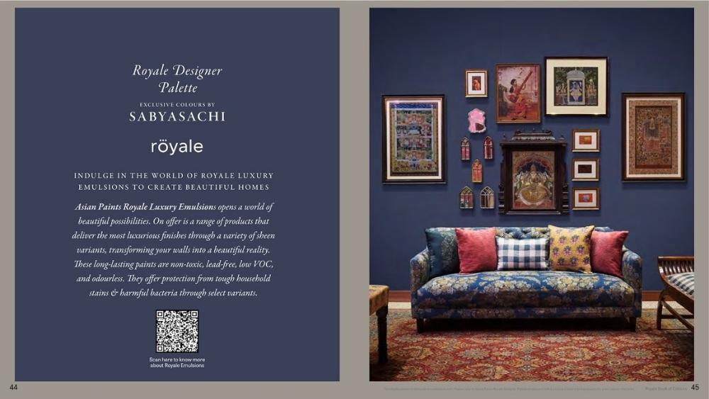 Bring home Sabyasachi's gorgeous designs with this collection of home  furnishings by Asian Paints