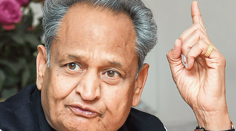 Gehlot toes the line, set for contest