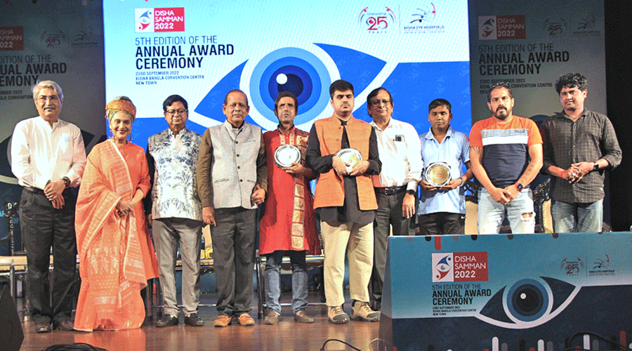 The awardees at the event on Friday.