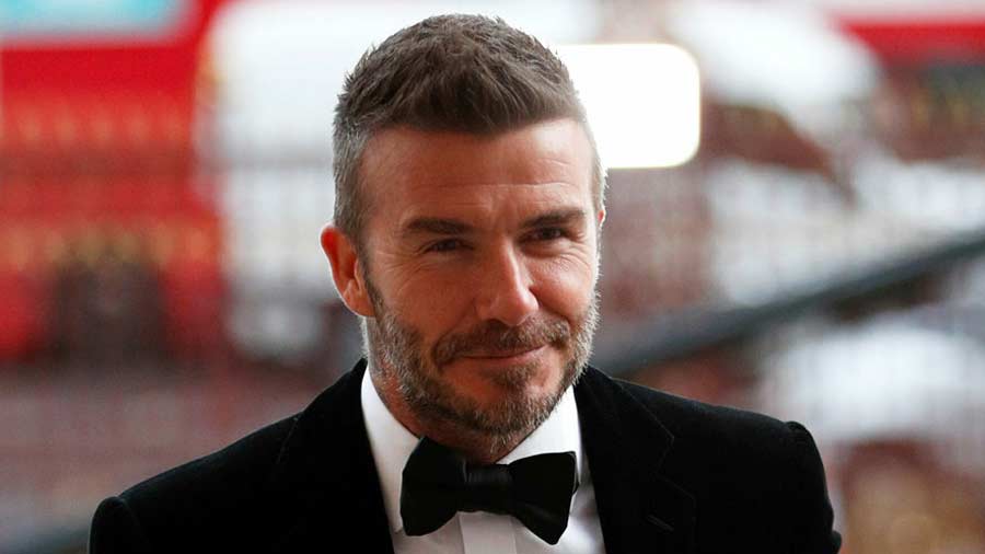 David Beckham did not respond to comments about Victoria’s alleged habit of taking fashion tips from the late Queen