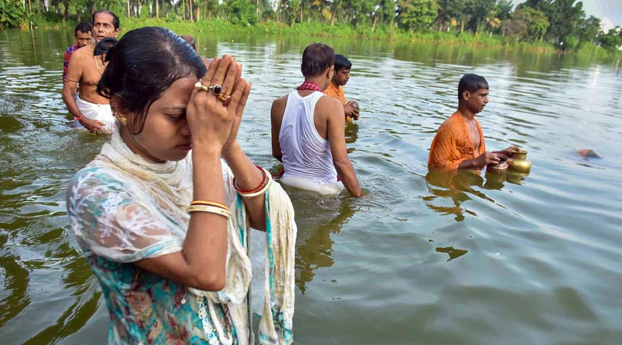 Obeisance at Agartala