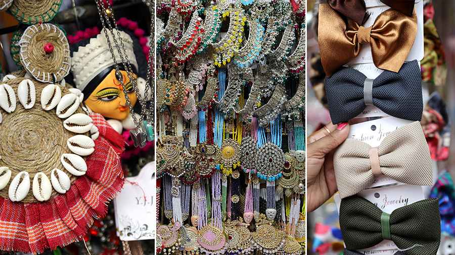  Jute jewellery, chunky kundan sets and bow clips on offer at The New Market 