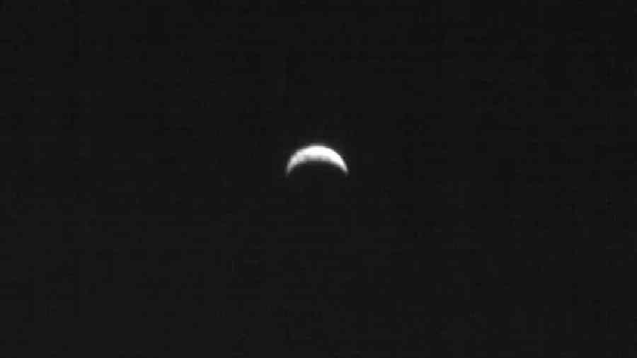 The LICIACube spacecraft, which photographed the DART mission’s collision with the asteroid Dimorphos, captured the planet Earth with its camera on September 21