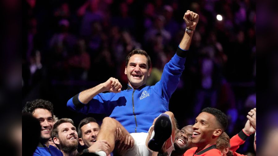 Roger Federer retires with a total of 103 singles titles, six short of Jimmy Connors’s all-time record
