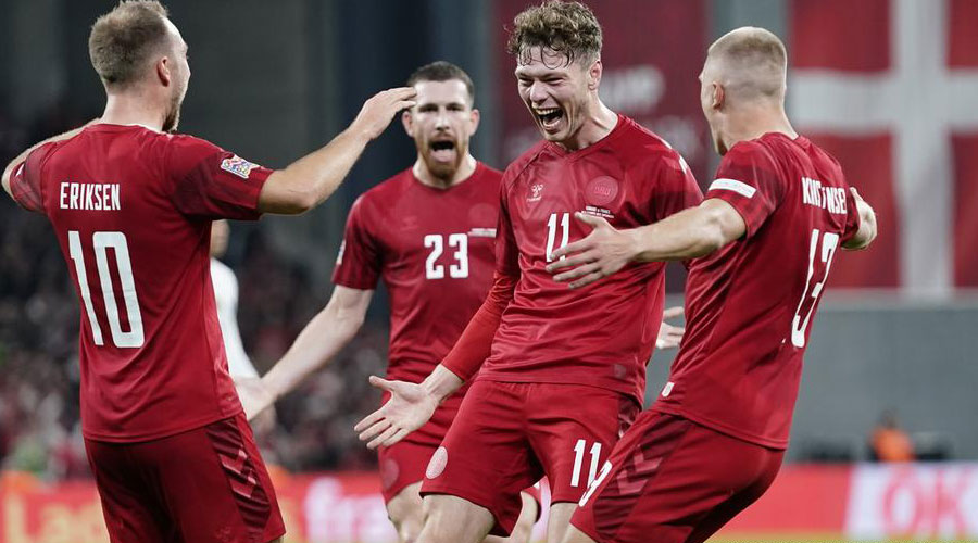 Denmark's kit supplier said the country's third jerseys would be black as a mark of protest in Qatar