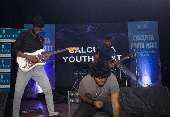 Band Performance at Calcutta Youth Meet