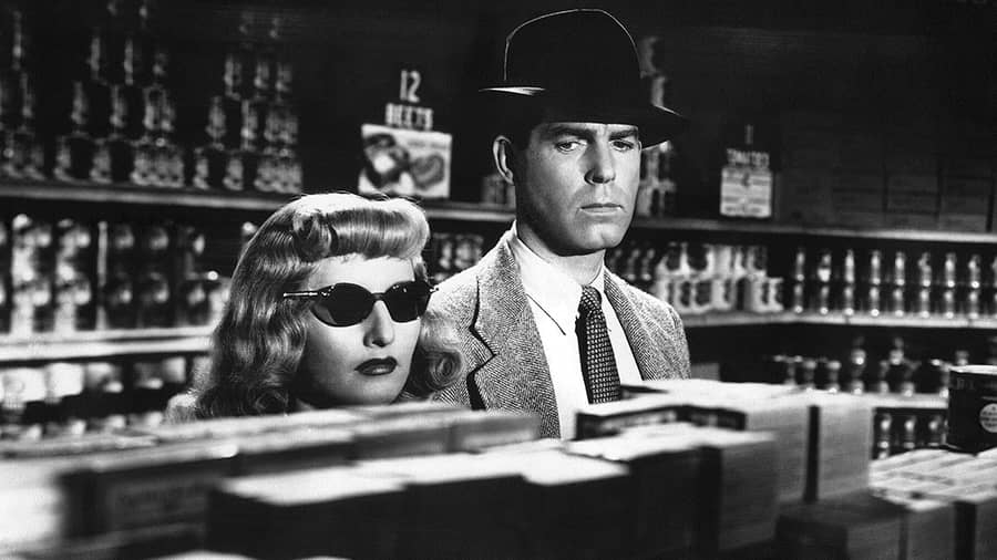 A still from Double Indemnity (1944). 