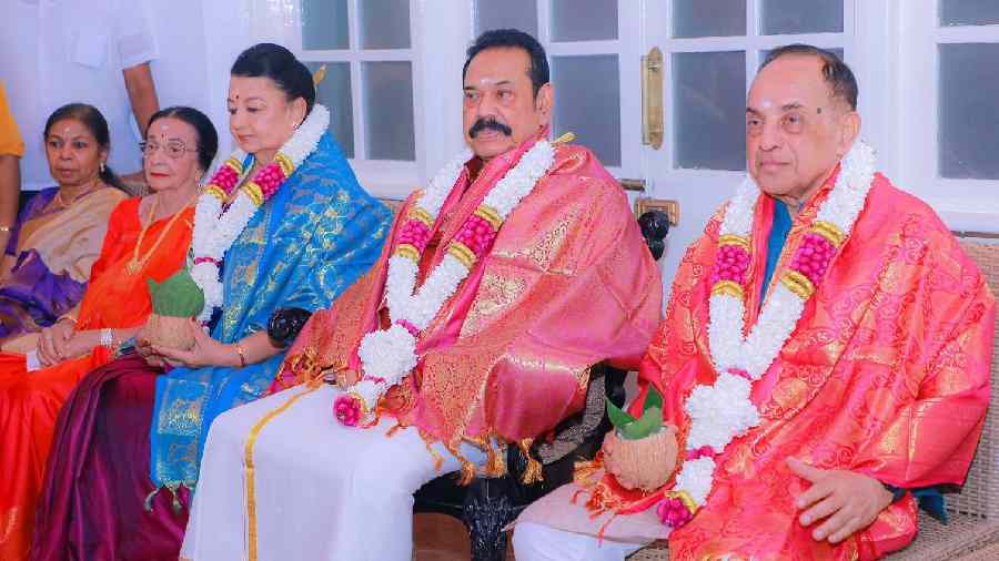 Mahinda Rajapaksa and Subramanian Swamy