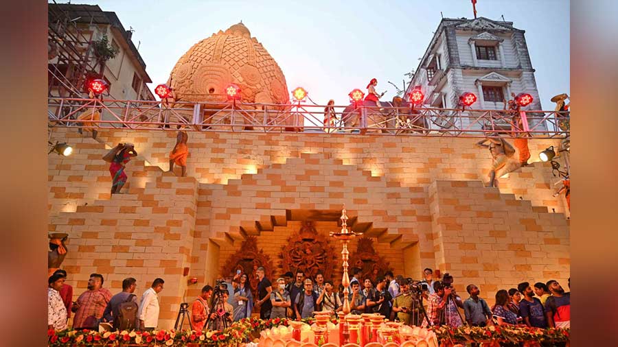 Manicktalla Chaltabagan Lohapatty Durga Puja is one of the 75 shortlisted pujas