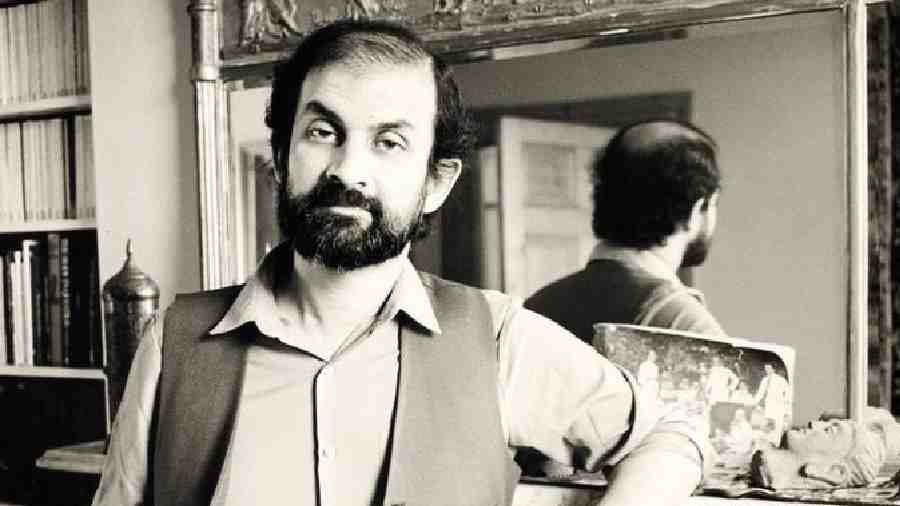 Salman Rushdie in 1986