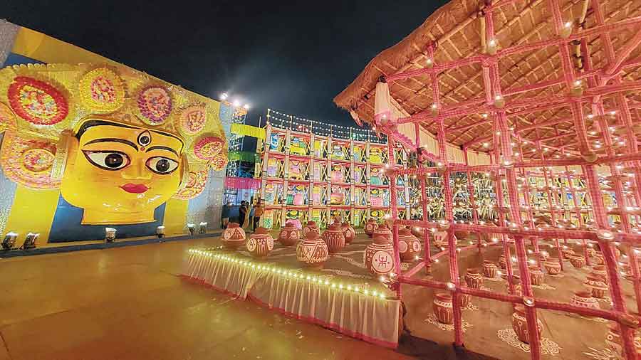 New Town’s biggest puja impresses on debut