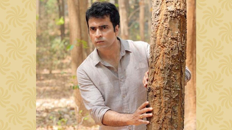 A moment from Karnasubarner Guptodhon, which releases today in theatres