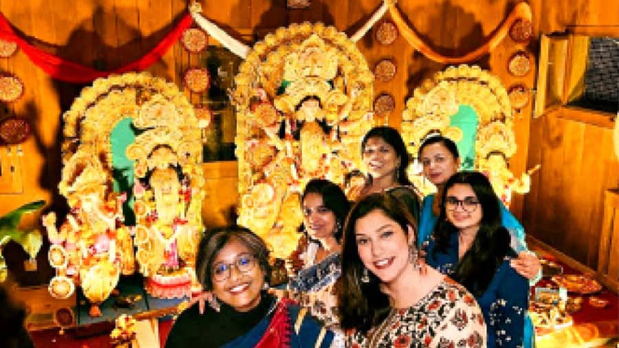 The Durga Puja in Lausanne last year.