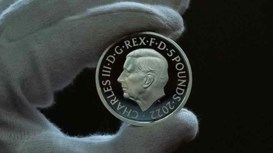 New coins featuring the new British monarch, King Charles III