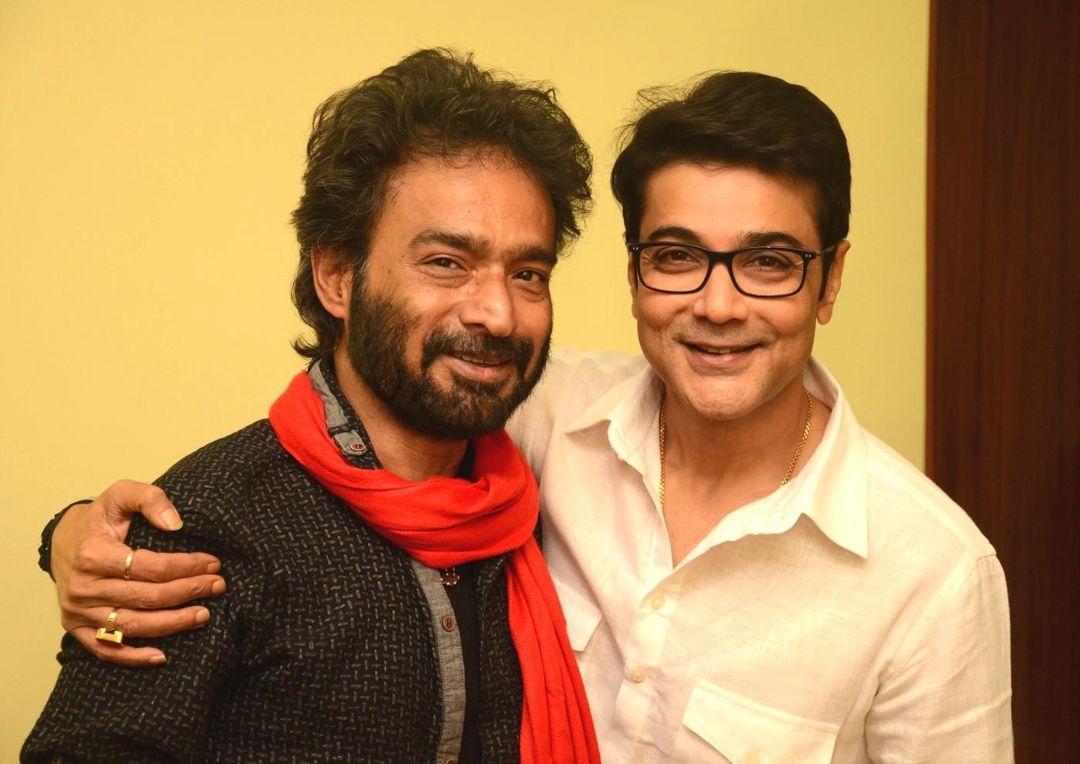 The superstar posted this photograph with singer Nachiketa on his auspicious day
