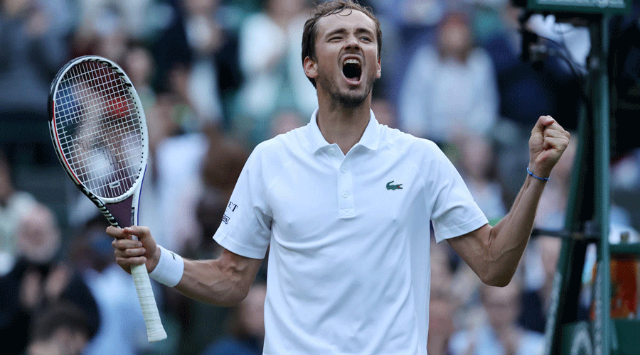 Daniil Medvedev Wimbledon to allow players from Russia and Belarus to