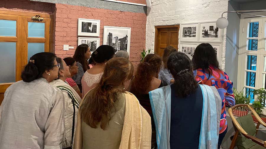 An exhibition on the premises