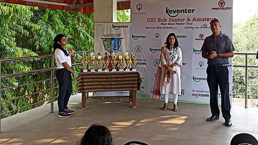 Sheetal Khanna from Keventer and Indrajit Bhalotia were present at the prize distribution ceremony