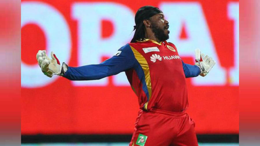 Chris Gayle still holds the record for the highest individual score for RCB as well as in all of T20 cricket
