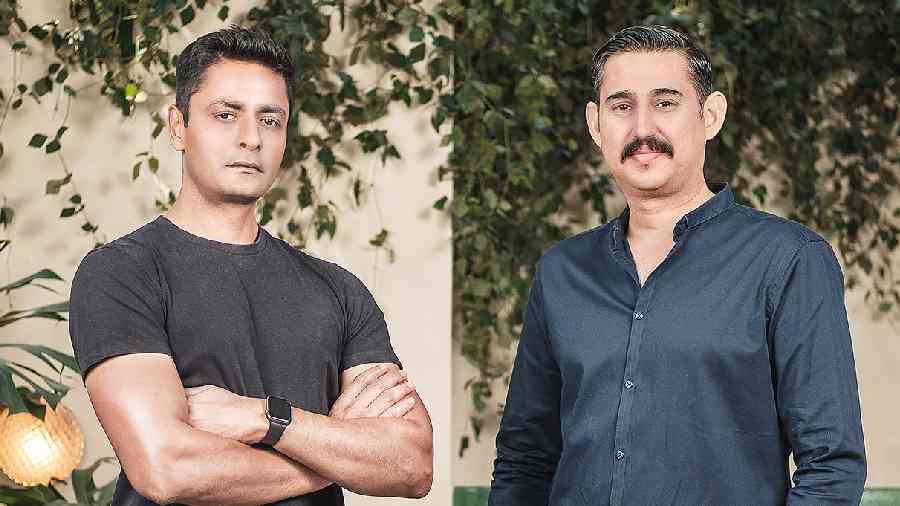 Chef Manu Chandra and Chetan Rampal, the founders and partners at Manu Chandra Ventures. 