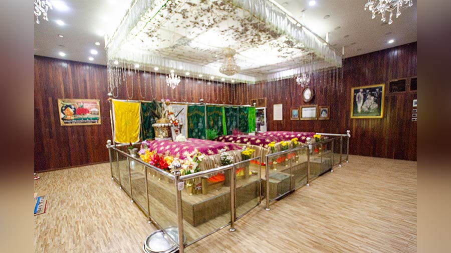 Interiors of Bahadur Shah Zafar Memorial Hall at the dargah