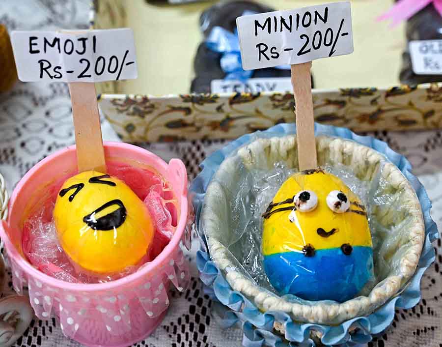 If you have a chocolate-loving friend or family member, who is into all things quirky, or if you are one of those people yourself, then these cute Emoji and Minion Easter eggs made of solid chocolate are going to steal your heart. Price: Rs 200 each