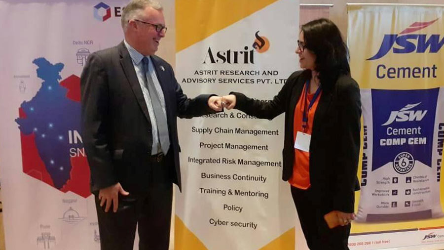 Astrit has played an important role in projects involving Indian and Australian stakeholders in recent years