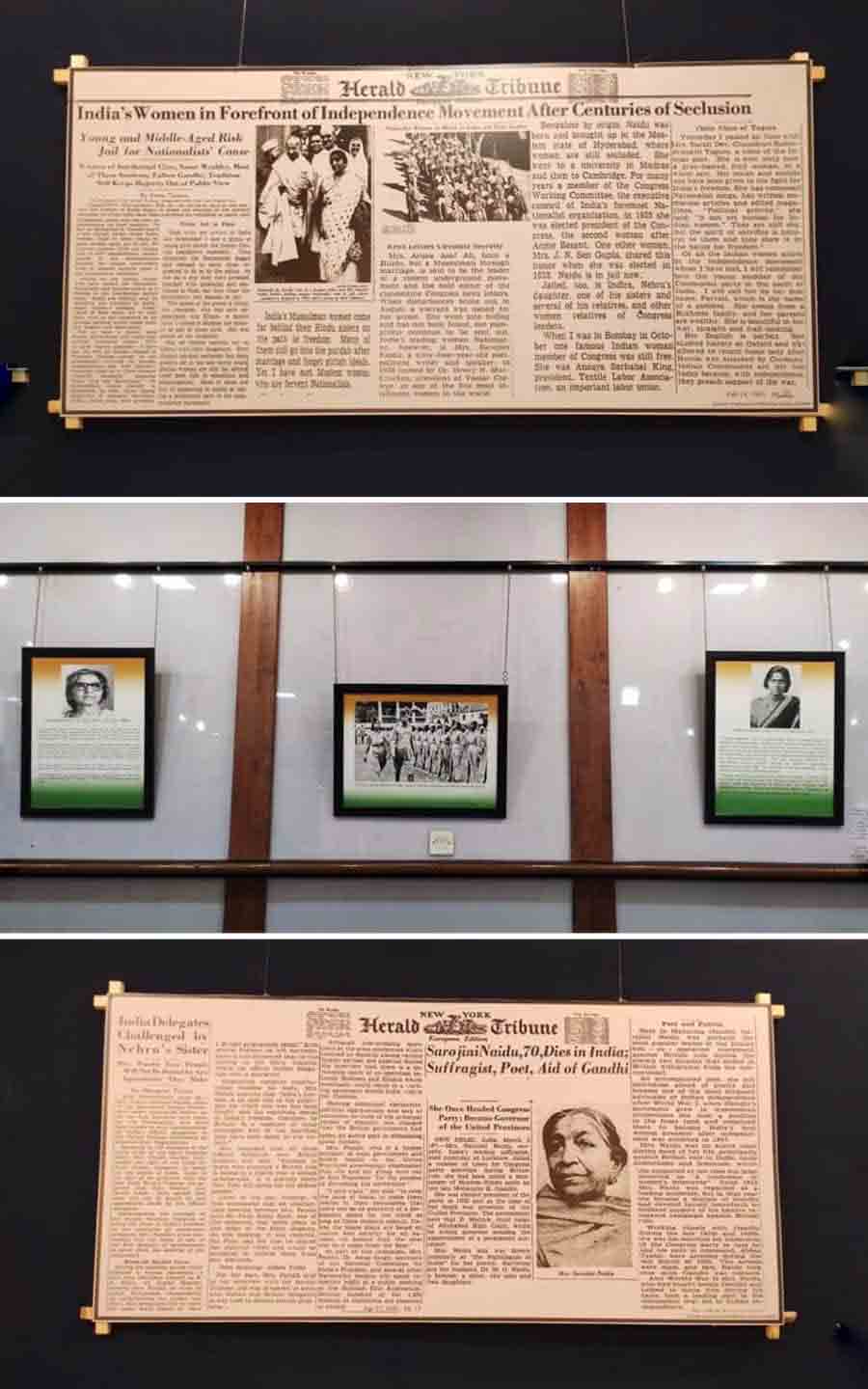 National Library has organised a book exhibition on “Women Freedom Fighters of India” between March 20 and April 18 at the Art Gallery of Bhasha Bhawan  