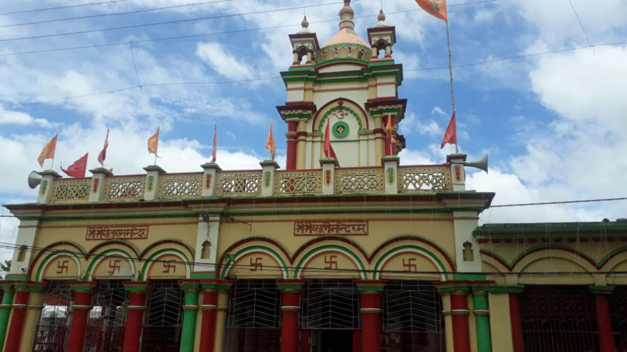 The Dakat-e-Kali temple of Kanchrapara