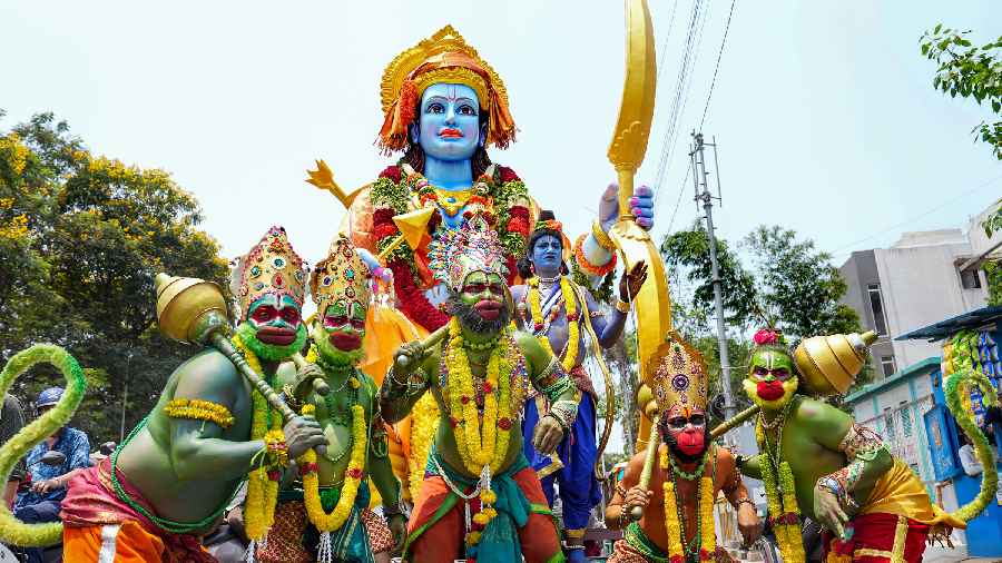 Kolkata police give nod to six Hanuman Jayanti rallies&nbsp;on Thursday