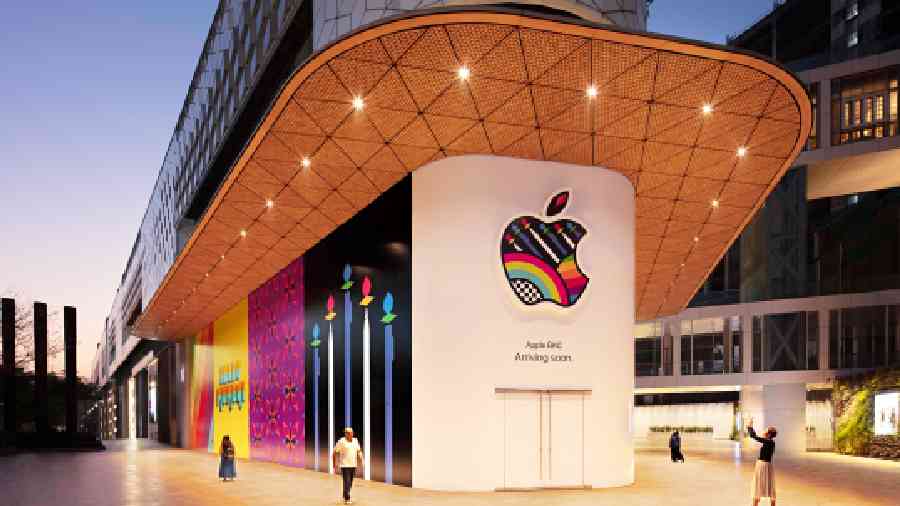 Apple BKC — at Jio World Drive Mall in Mumbai — is Apple’s first retail store in India