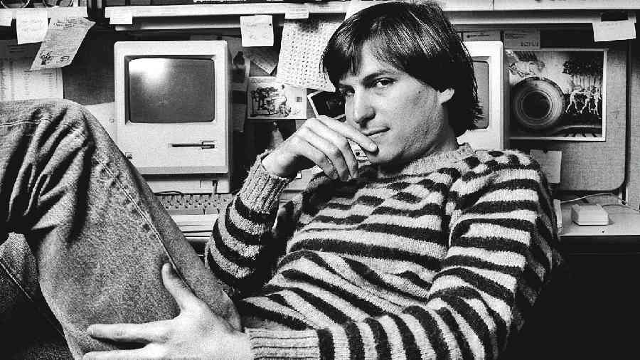 Steve Jobs in 1985. 