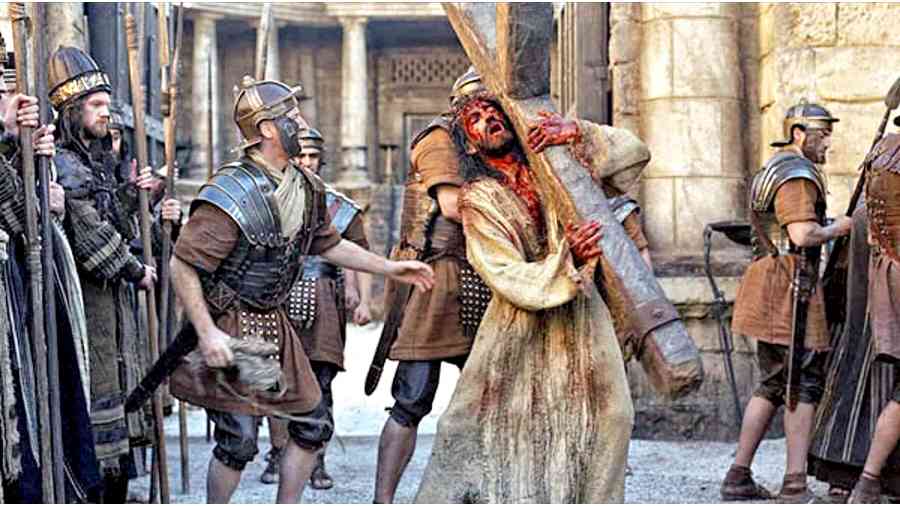 A still from The Passion of the Christ