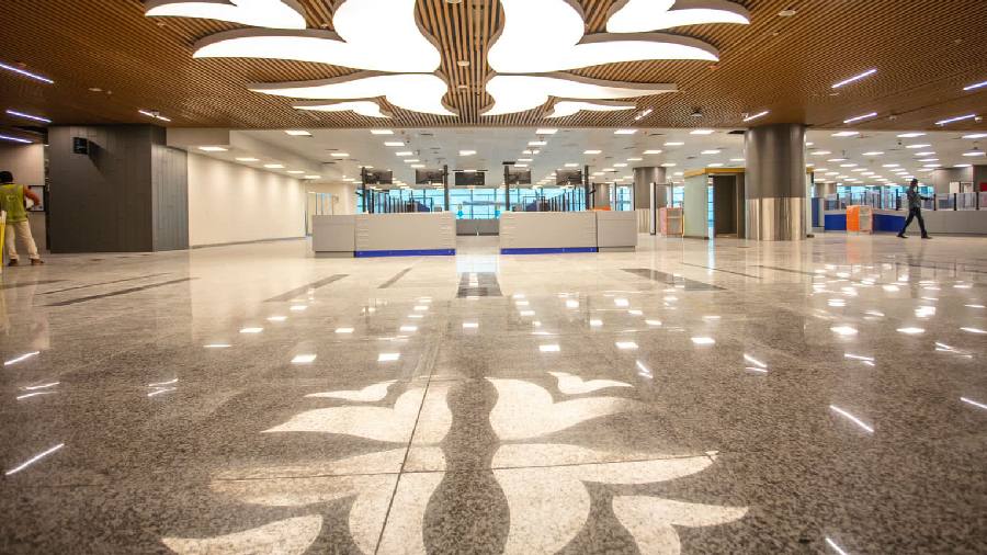 Traditional features of the Tamil culture such as the Saree, Kolam, Temples, and various other elements are highlighted into the structures of the new terminal. 