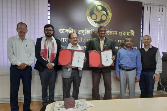 Heritage Institute of Technology, Kolkata, signed an MOU with IIT Guwahati