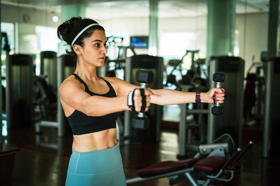 The actress, who will be seen next in Rajkumar Hirani’s Dunki opposite Shah Rukh Khan, put in months of hard work to achieve her fitness goal. 