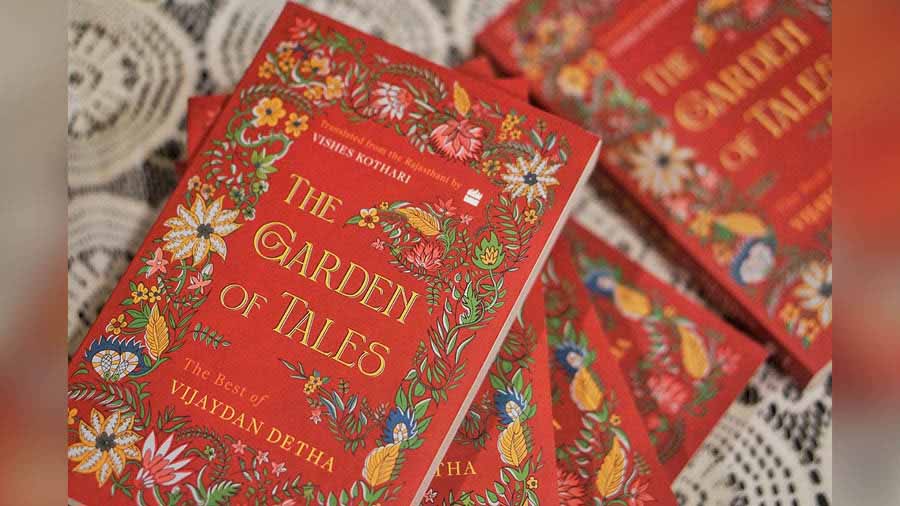 ‘The Garden of Tales: The Best of Vijaydan Detha’ by Vishes Kothari, published by HarperCollins India, was launched at the Alka Jalan Foundation on April 6  