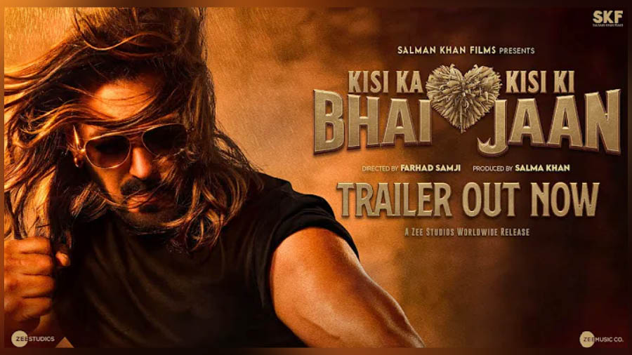 Salman Khan Owns His Bhaijaan Tag In ‘kisi Ka Bhai Kisi Ki Jaan Trailer Telegraph India