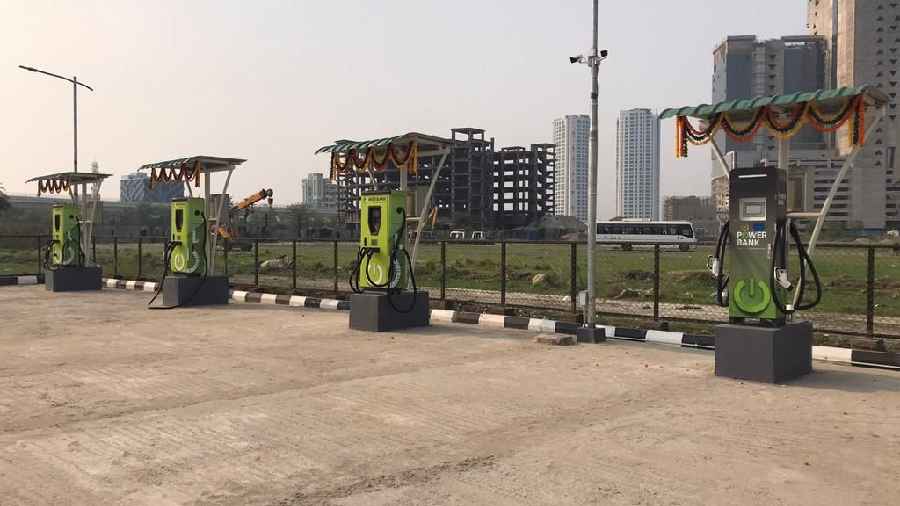 Calcutta now boasts a public power bank for electric vehicles
