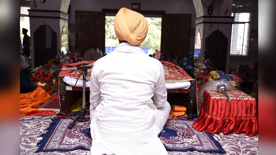 One of the rituals of Vaisakhi is the Akhand Path, an uninterrupted recitation of the Guru Granth Sahib for 48 hours 