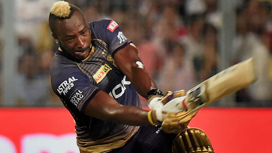 Andre Russell took the SRH bowling to the cleaners in Pune in 2022